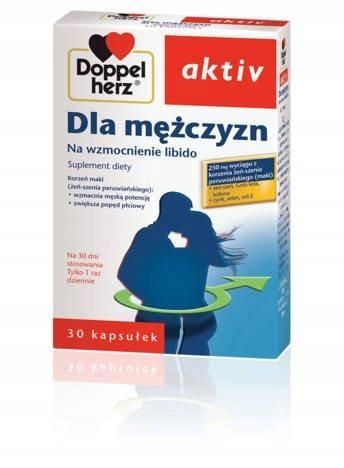 Doppelherz Aktiv dla mężczyzn , 30 kapsułek