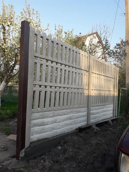 Европаркан (бетонный забор)Киеве обл. Євідновлення.