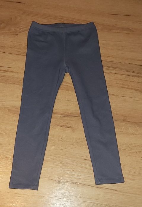 Legginsy ocieplane dziewczęce 110/116