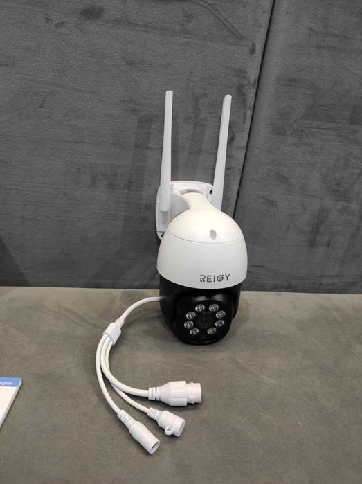 Kamera bezpieczeństwa REIGY 5MP WIFI 360° Dżwięk 2 stronny, Kolor
