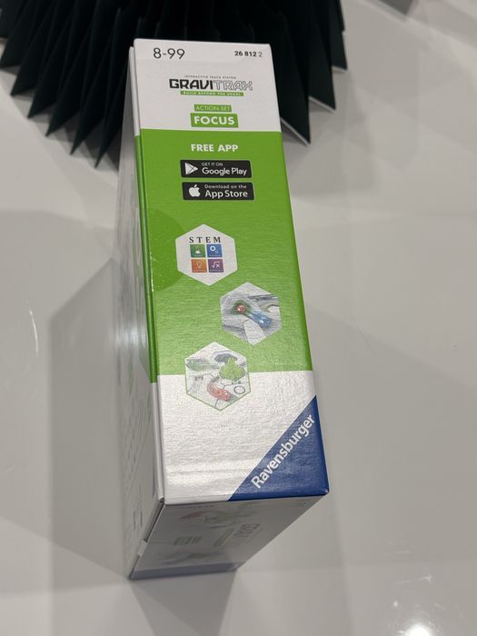 Nowe Gravitrax Focus zestaw startowy tor kulkowy 64 el 268122