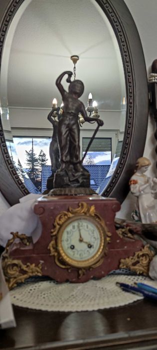 Zegar kominkowy duży