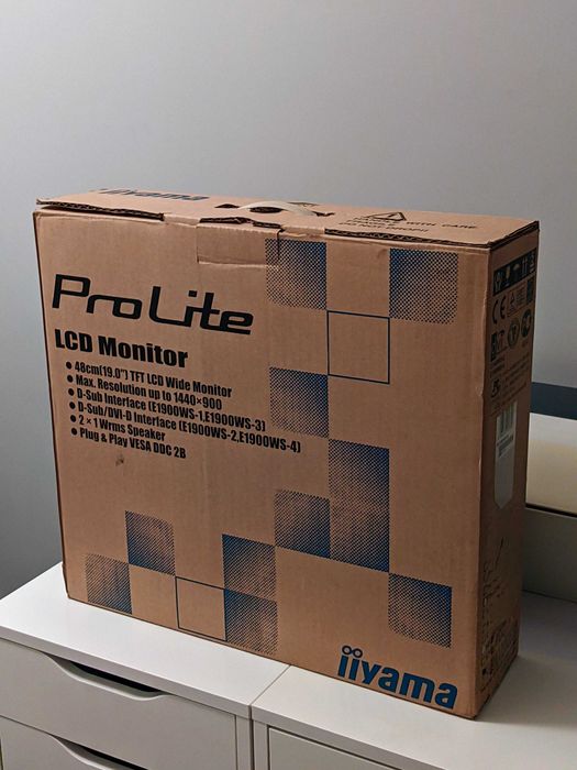 monitor LCD 19" 1400x900 60Hz | iiyama ProLite PLE1900WS-B3 PL1900