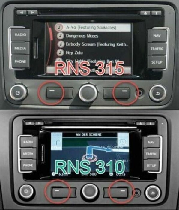 Mapy 2020/2021 V12 RNS310 Amundsen Media System Polskie menu lektor
