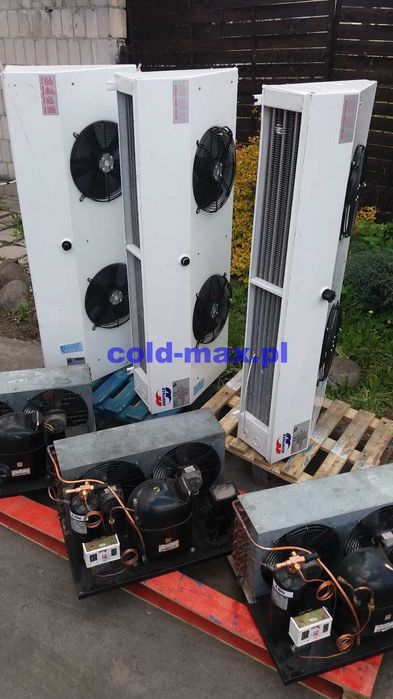 Chłodnia Mroźnia Agregat chłodniczy + Parownik Komora Chłodnicza