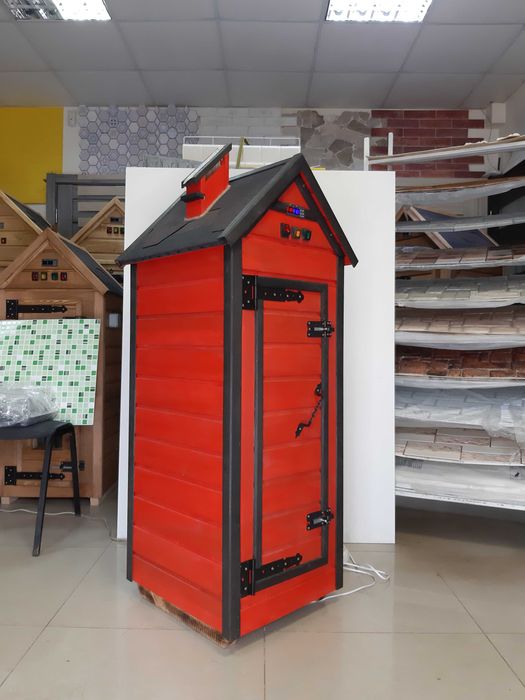 Электрическая коптильня горячего и холодного копчения на 25 кг.