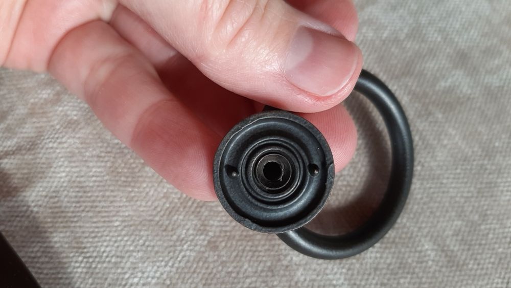 Uchwyty wloskie do mebli z litego mosiądzu, nowe 3 szt, 15zl z