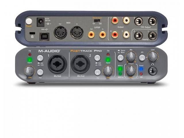Звукова карта m-audio fast track pro