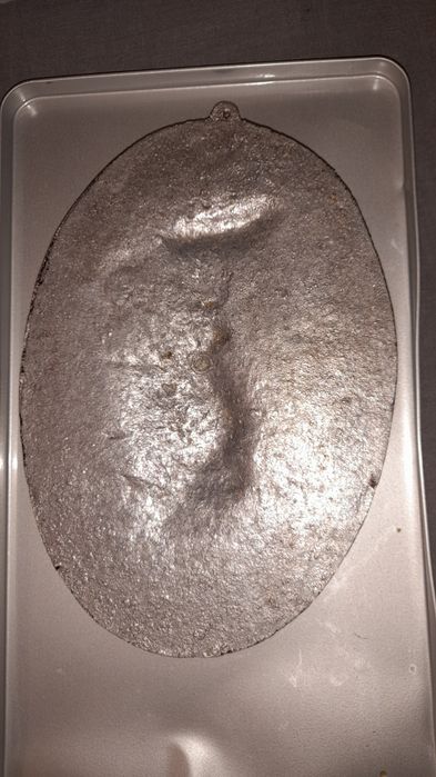 Алюминевый бюст персонажа грекоримской мифологии