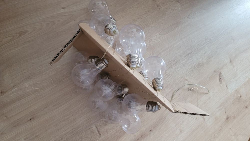 Lampki żarówki dekoracja zepsute za darmo (możliwa wysyłka)