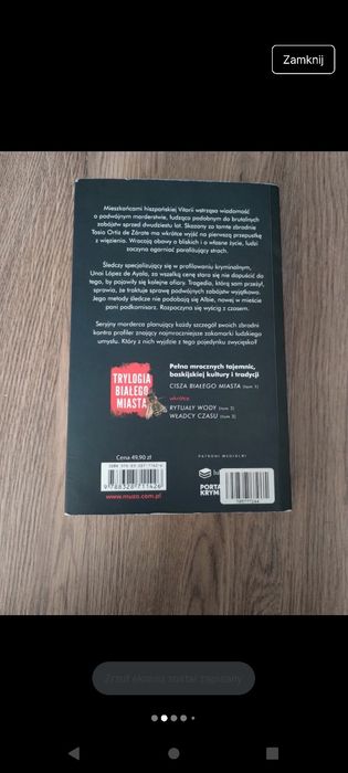 Eva Garcia Sáenz De Urturi Cisza Białego Miasta