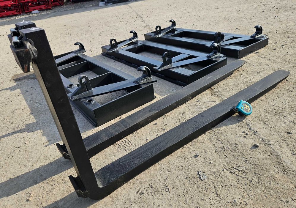 Widły do palet PALECIAK  80x40x1200mm euro-ramka/tłok/sms/mx/faucheux!