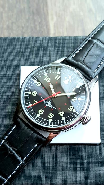 Годинник Pilot Штурманские Aviator Miltary Мех.Raketa 2609.НА 19 jewel