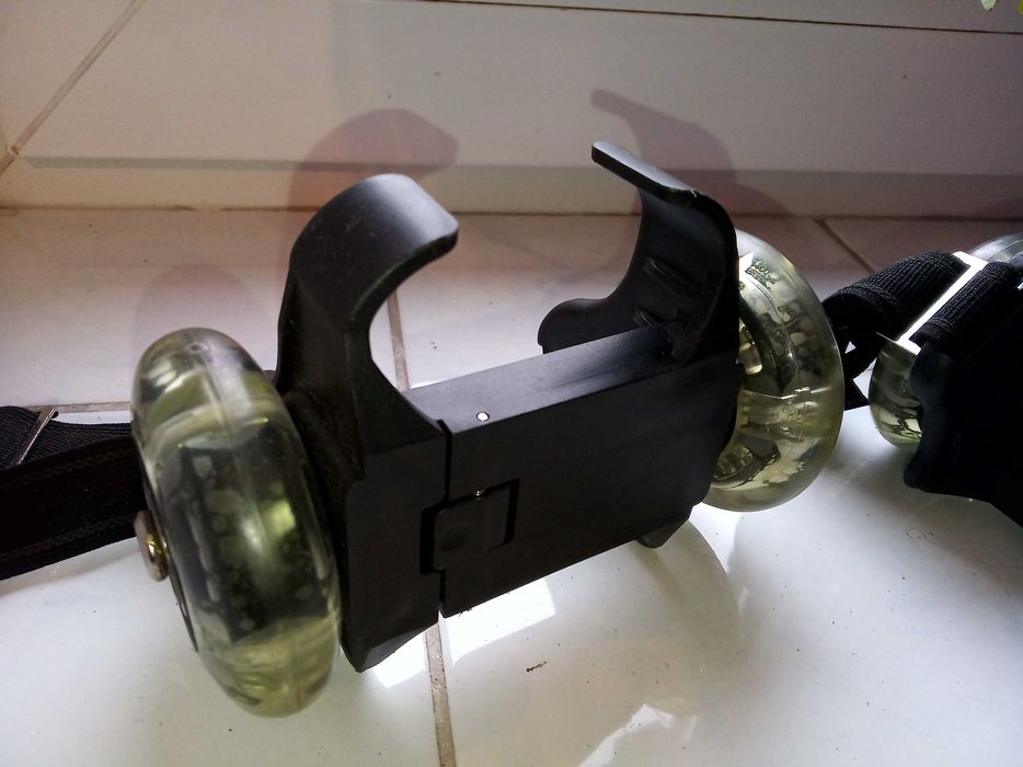 rolki wrotki na buty świecące