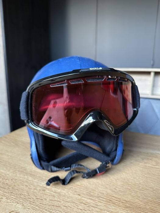 Kask narciarski UWEX gogle Bolle