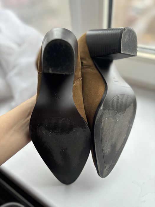 Сапоги ботинки чоботи казаки Mango