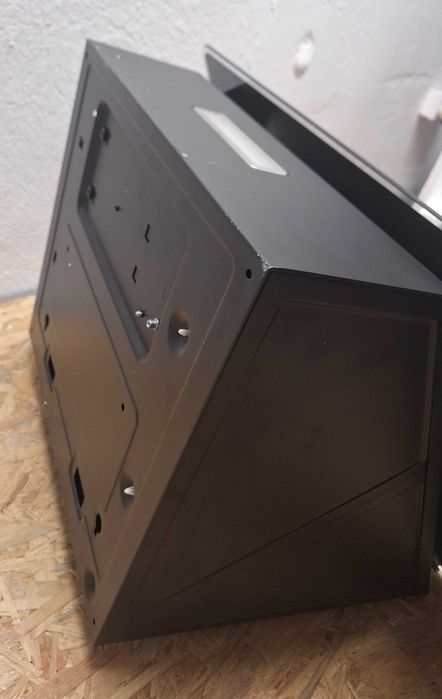 Okap 2w1 kuchenny 60cm ze SZKŁA hartowanego  dotyk LED