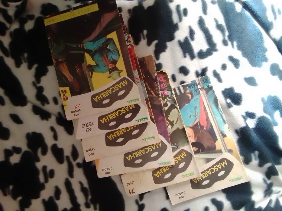 Vários exemplares de banda desenhada Mascarilha  cada 4€