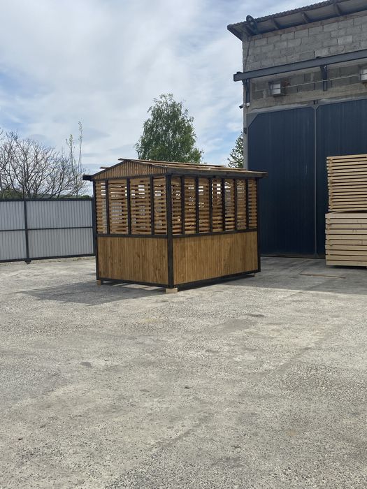 Дерев’яні альтанки під замовлення