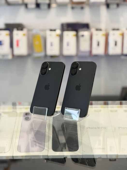 NOWY • iPhone 16 • 128 GB • Black • 100% bateria • GWARANCJA • czarny • RATY !!!