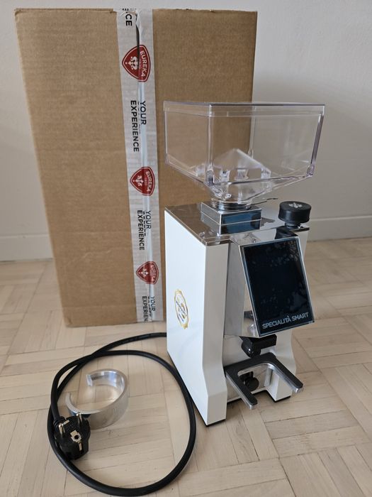 Eureka Mignon Specialita Smart młynek do kawy biały  gwarancja