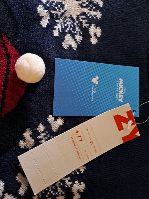 Camisola Natal menino Nova