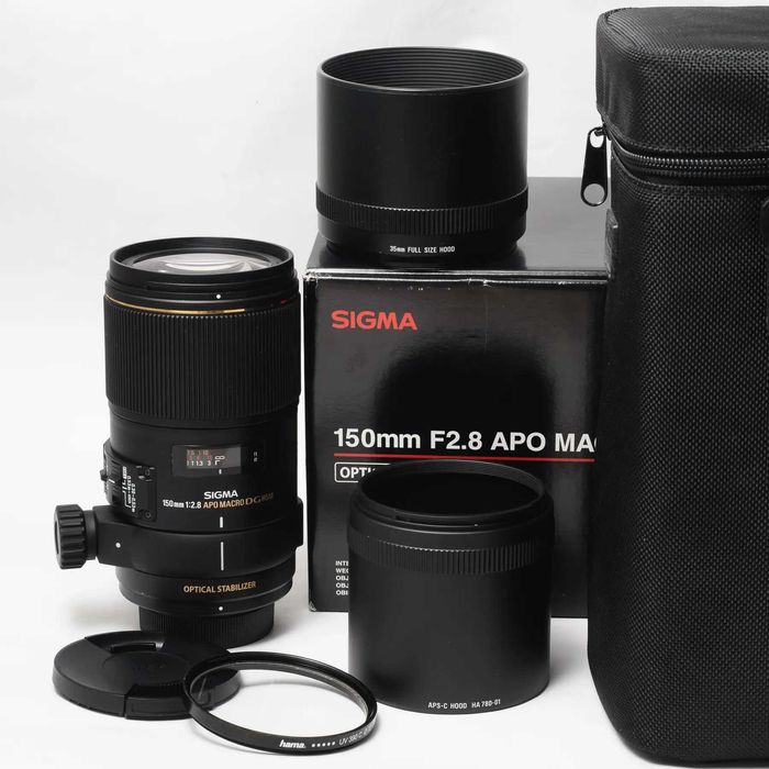 Об'єктив Sigma AF 150mm f/2.8 EX DG OS HSM Macro для Nikon