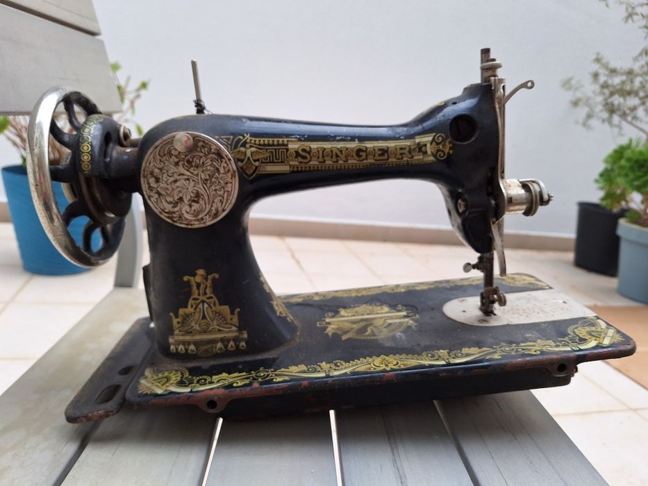 Máquina de costura Singer para restaurar