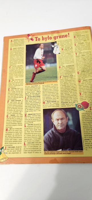 Tygodnik Stara Gazeta piłkarska Piłka nożna 2000  plakaty  sprzed 25 l