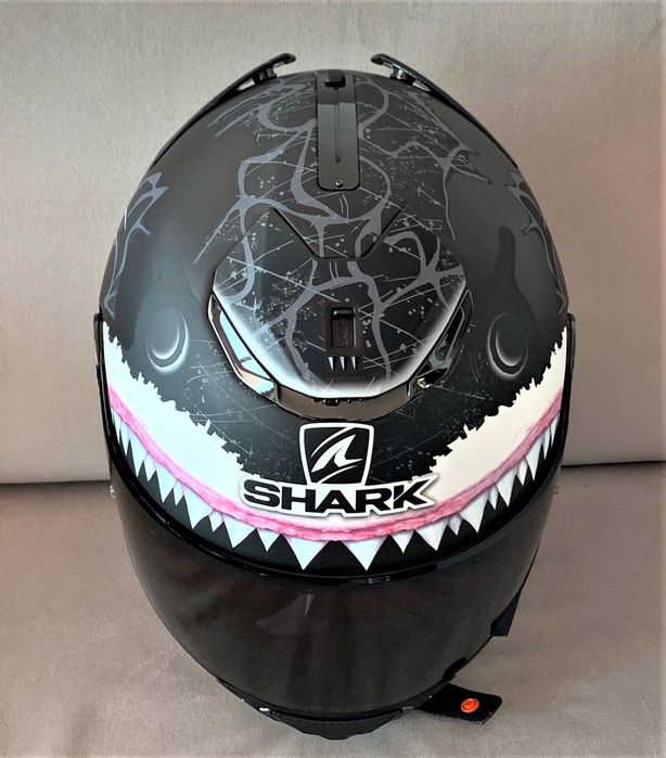 Capacete NOVO Shark Spartan WHT Matt (50% DESCONTO) Tamanho L