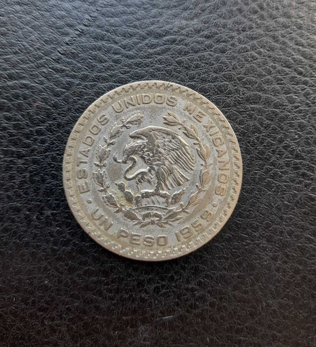 1 песо 1959 Мексика (срібло)