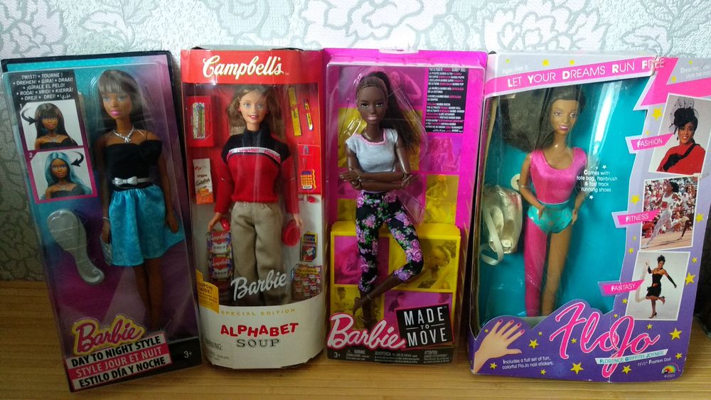 Барби Винтаж Barbie Campbells Made to move  mattel лот