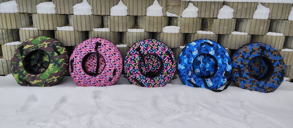 Ślizg koło 100cm Pompowane sanki Snow Tube PREMIUM