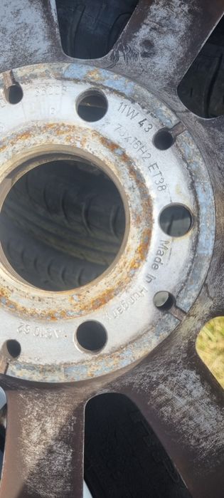 Koła Mercedes 5x112 16" 7J et 38 A212 opony letnie 205/60R16