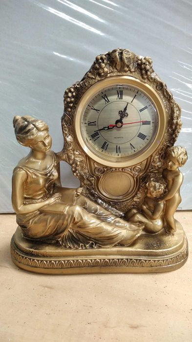 Интерьерные скульптурные часы Jibo. Каминные часы.Настольные. Новые!!!