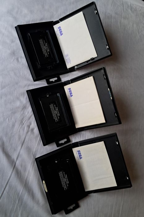 Master System jogos Sonic pack X 3