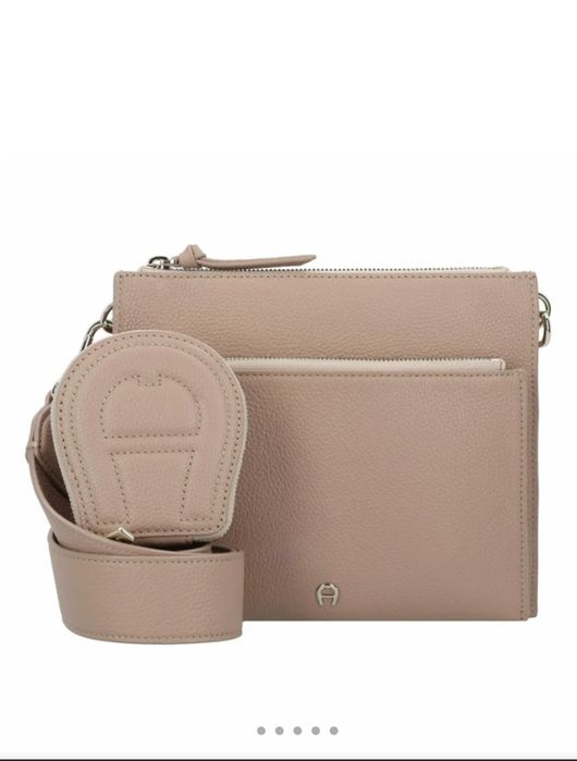 Skórzana torebka Aigner