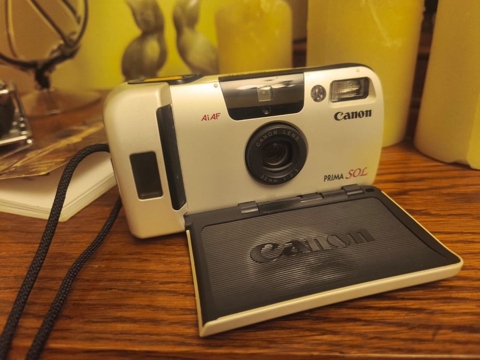 Canon solarny  Prima SOL aparat analogowy  made in  Japan