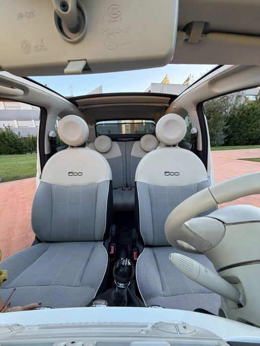 Fiat 500C Lounge 1.2 69cv | 2015 | 89.708 km | Manutenção Fiat
