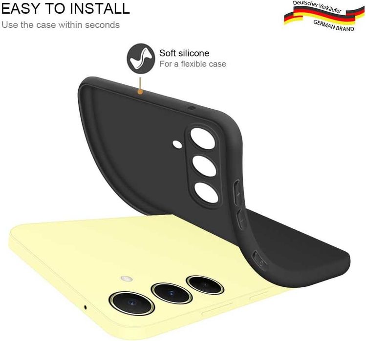 Capa telemóvel silicone Samsung Galaxy A55 5G ENVIOGRÁTIS várias cores