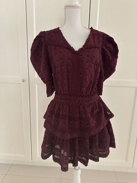 Sukienka letnia, Love Shack Fancy, Moliera, rozm M, 100% bawelna