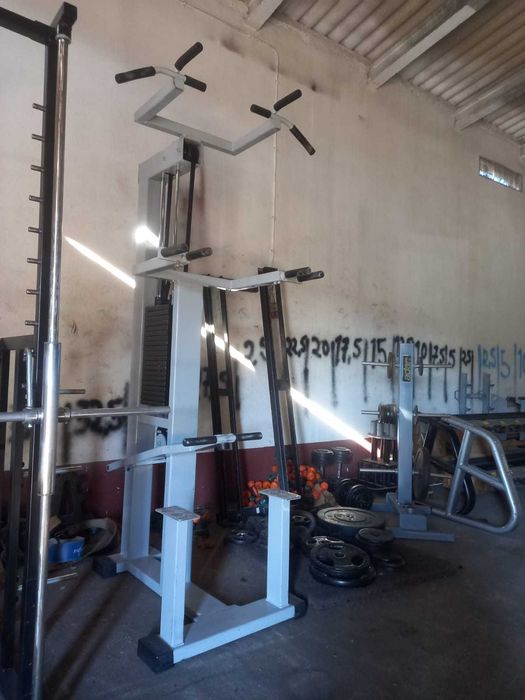 Gymagic-Maquina de fundos e elevações assistida GERVASPORT