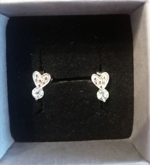 Kolczyki Prana Akwamaryn Srebro 925