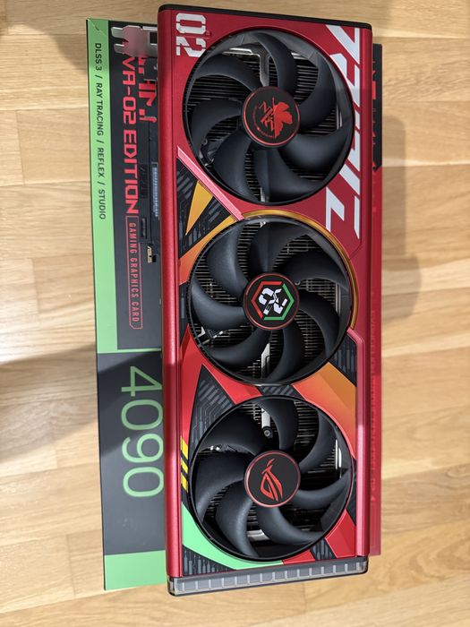ASUS ROG Strix RTX 4090 EVA-02 Edition – limitowana wersja. Jak nowa!