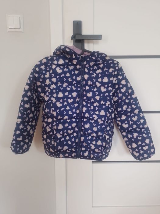 Zimowa kurtka dziewczęca Sinsay 134