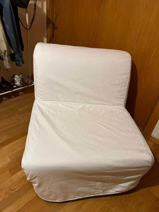 Sofá cama / poltrona  com capa