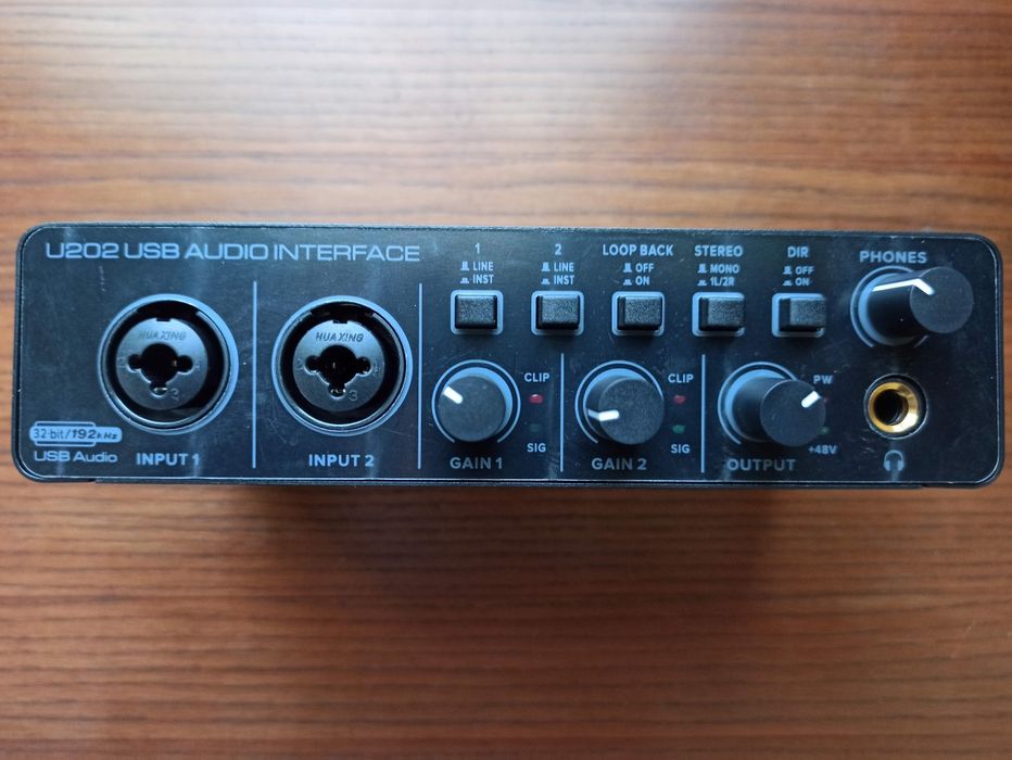 Внешняя звуковая карта md22 md44 звукозаписи usb аудиоинтерфейс