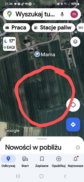 Działka rolna 38 arów