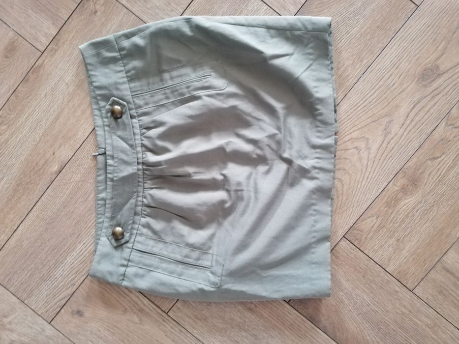 Spódniczka mini khaki S