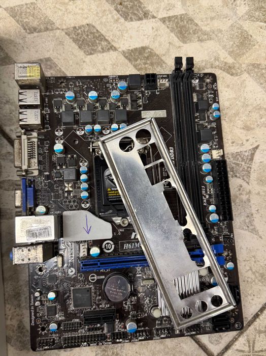 Материнська плата Asus z170/h61/h81 + Водянка лот